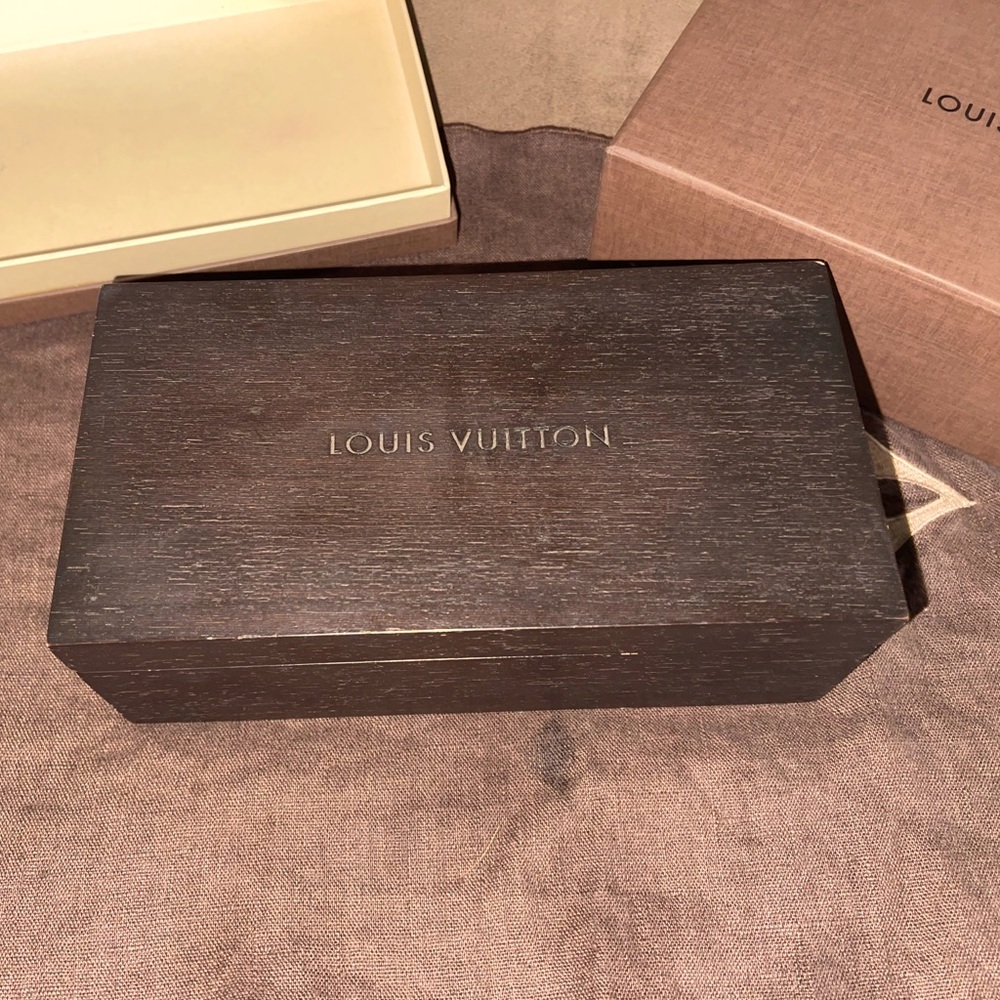 Louis Vuitton Wood Jewelry Box